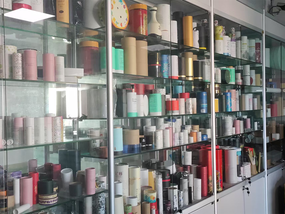 Cylindrical Box Exhibition Area 1