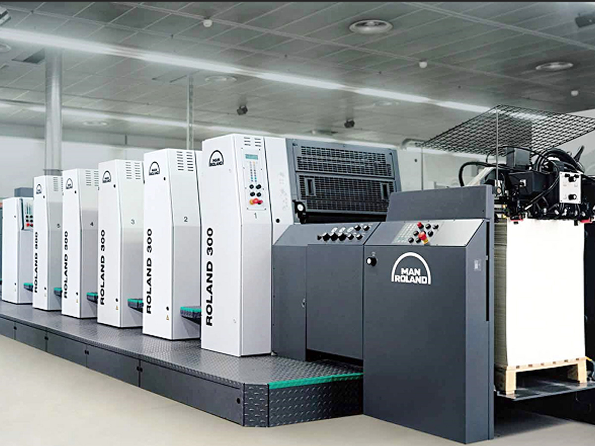 Roland Four Open 5+1 Printing Machine