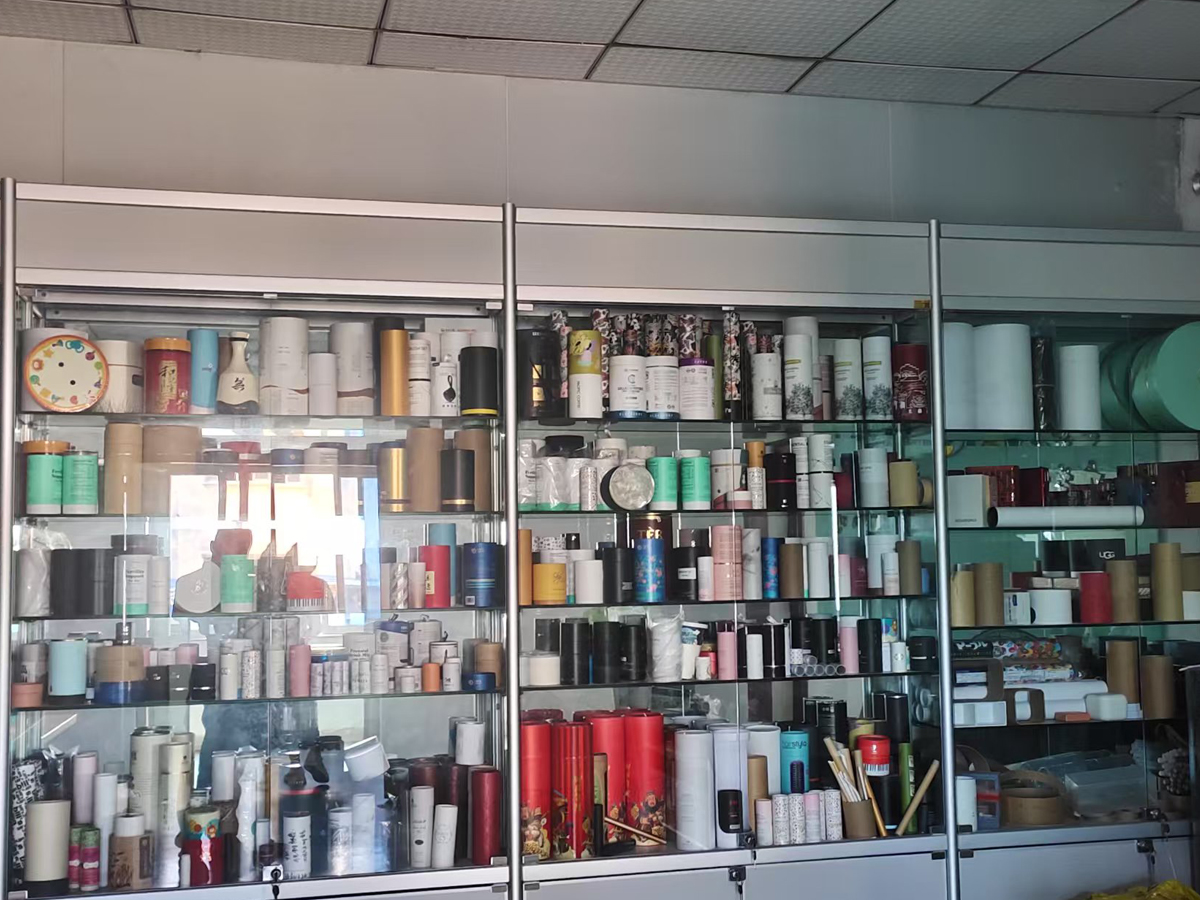 Cylindrical Box Exhibition Area 2