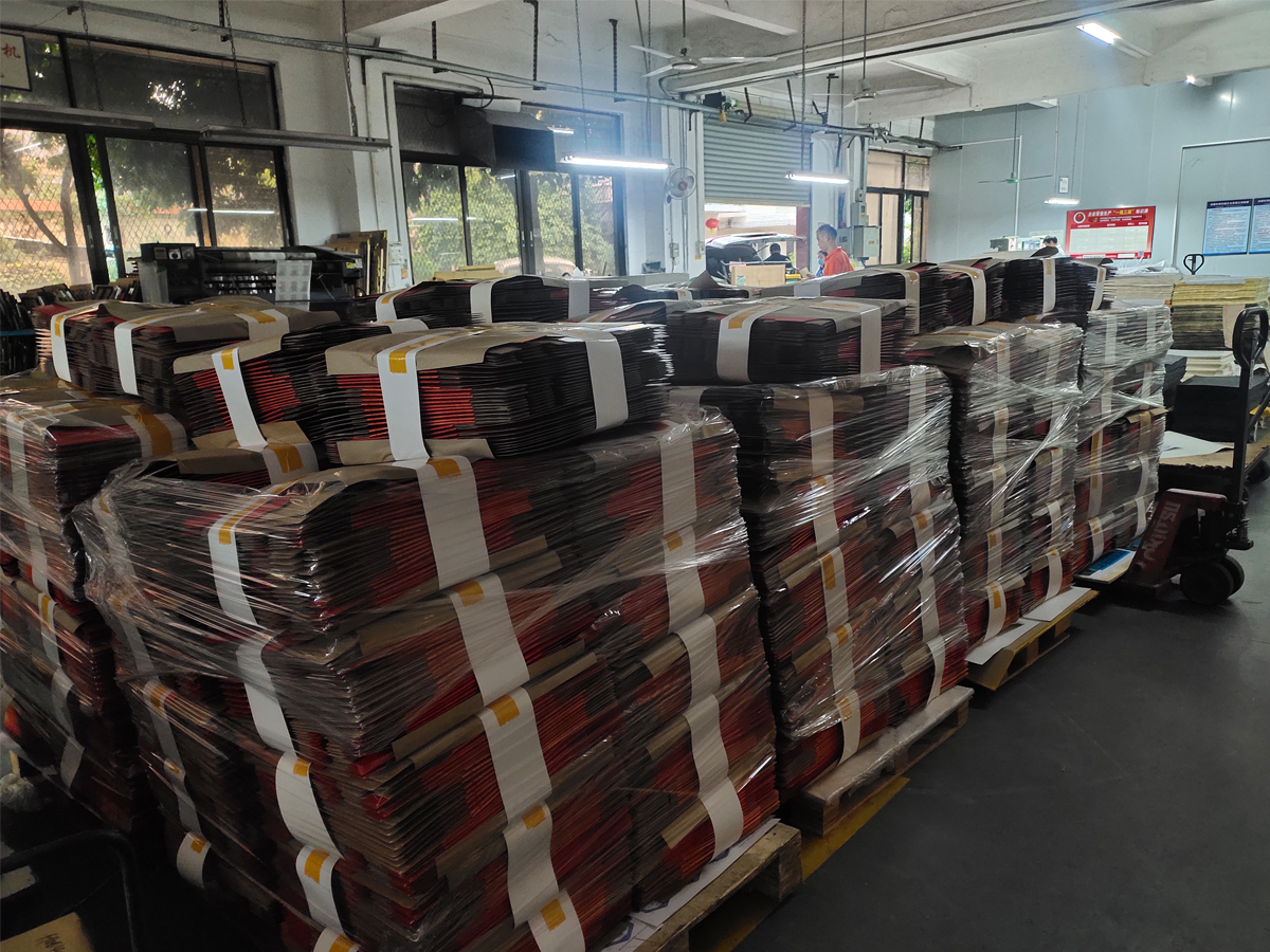 Finished product warehouse